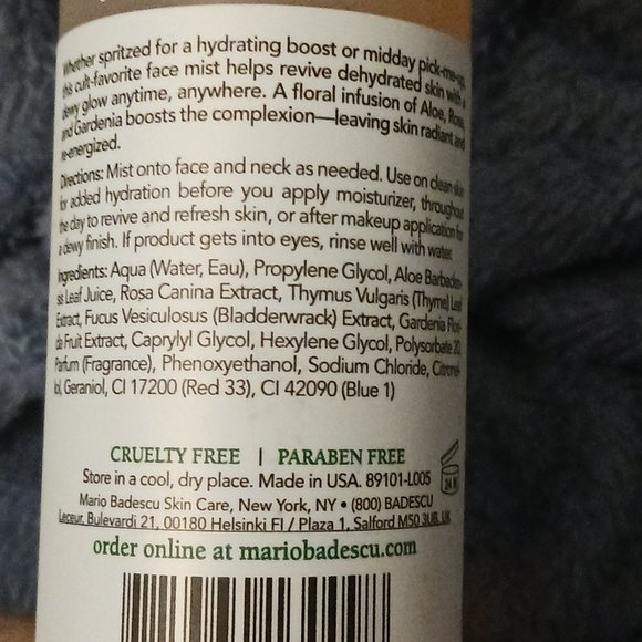 NWT! MARIO BADESCU FACIAL MISTS (Set Of 4) - Picture 7 of 15